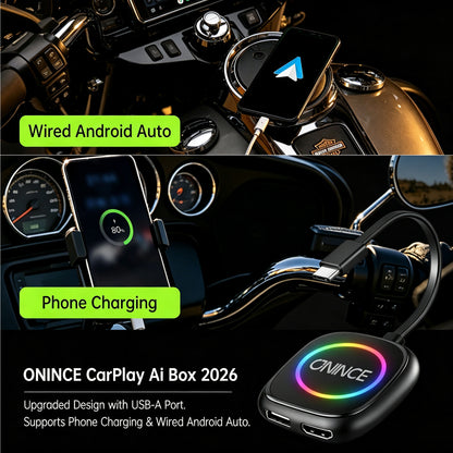 Supports Phone Charging & Wired Android Auto.