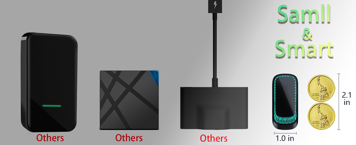 Wireless mini CarPlay adapter