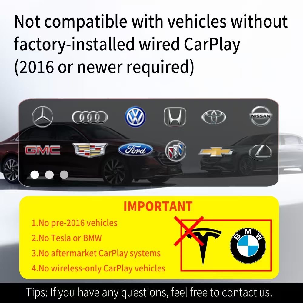 2025 ONINCE CarPlay AI Box – ネイティブCarPlay搭載車向けワイヤレス