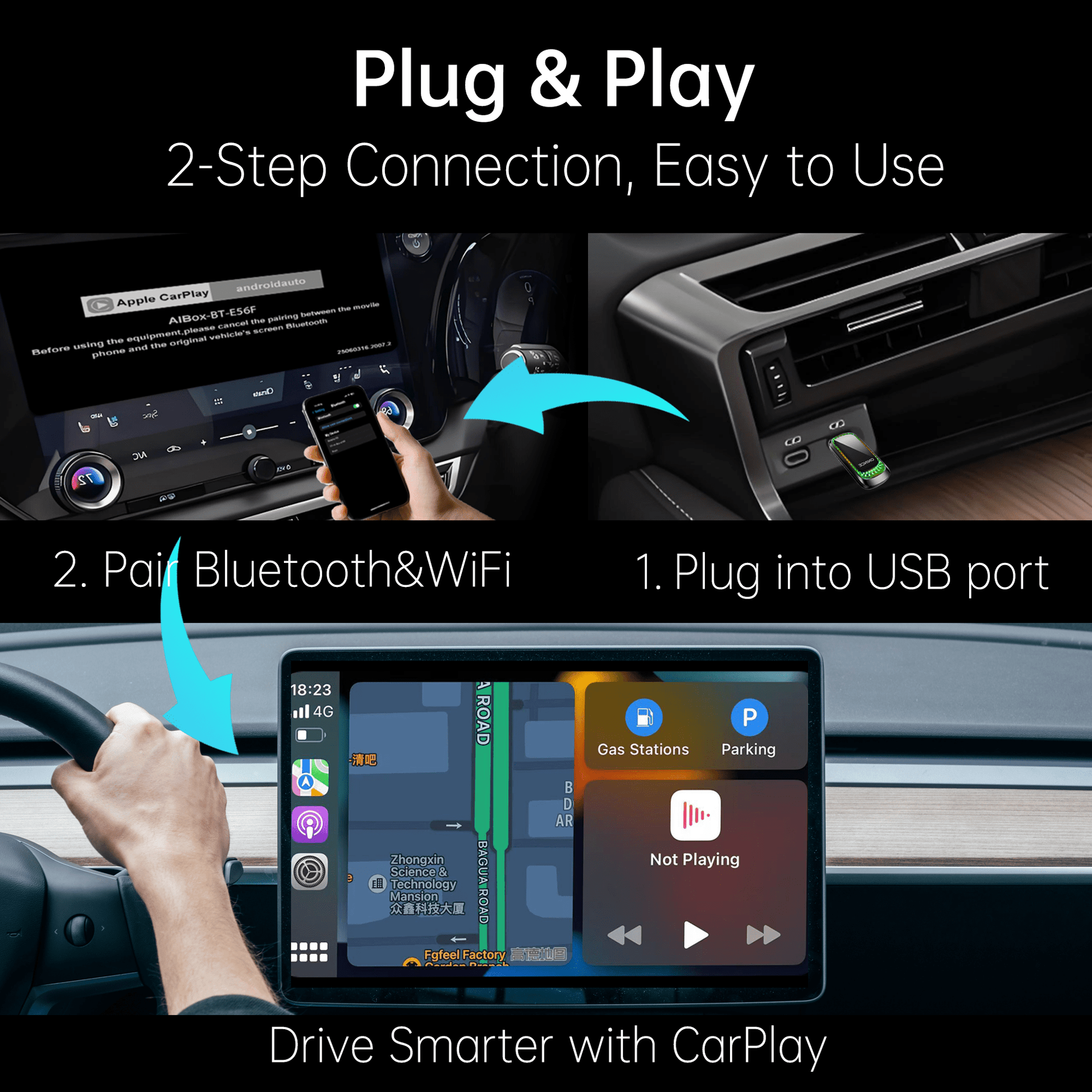 Wireless CarPlay Adapter - ONINCE