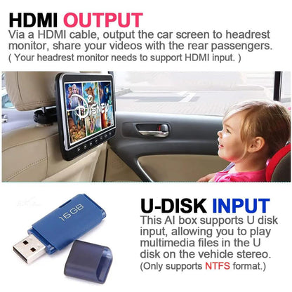 Wireless CarPlay Adapter with Netflix - ONINCE