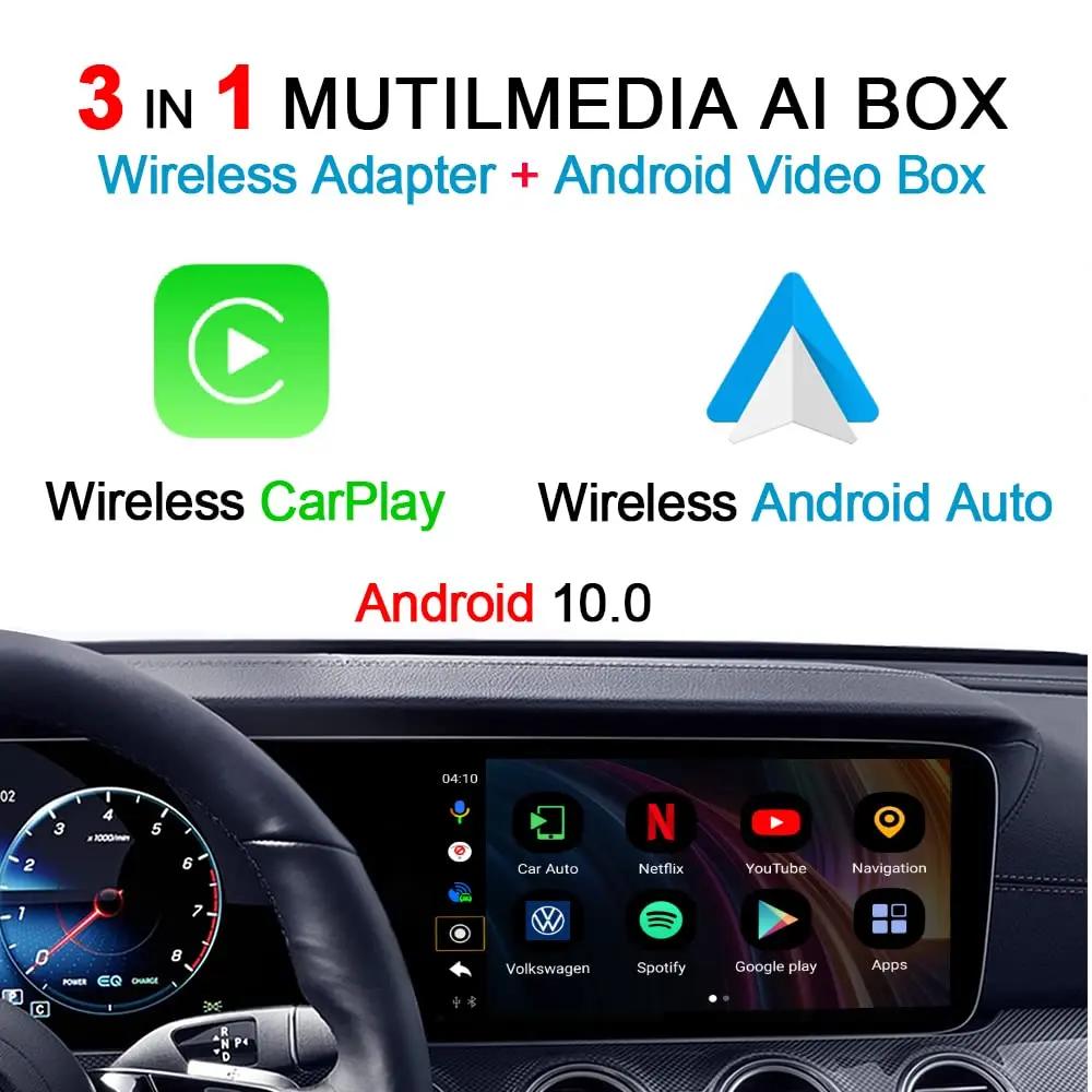 Wireless CarPlay Adapter with Netflix - ONINCE
